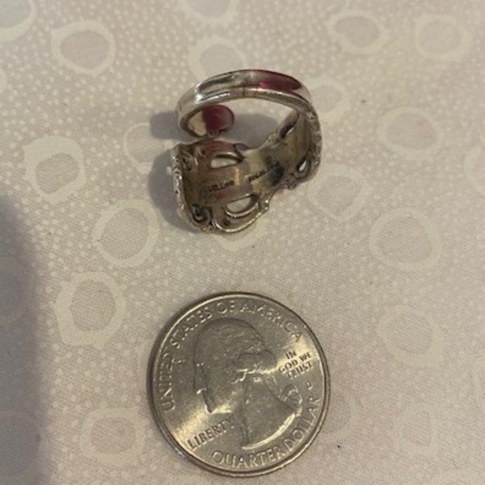 VTG CELLINA Sterling Wrap Spoon RING - Picture 9 of 11